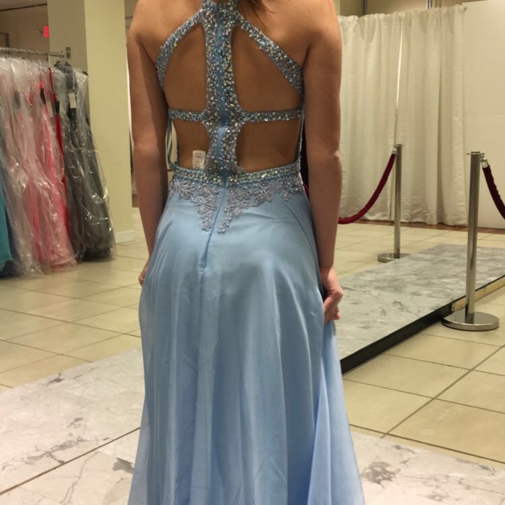 Baby Blue Prom Dress